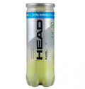 Head padel ballen pro+ geel - set van 3 duurzame padelballen.