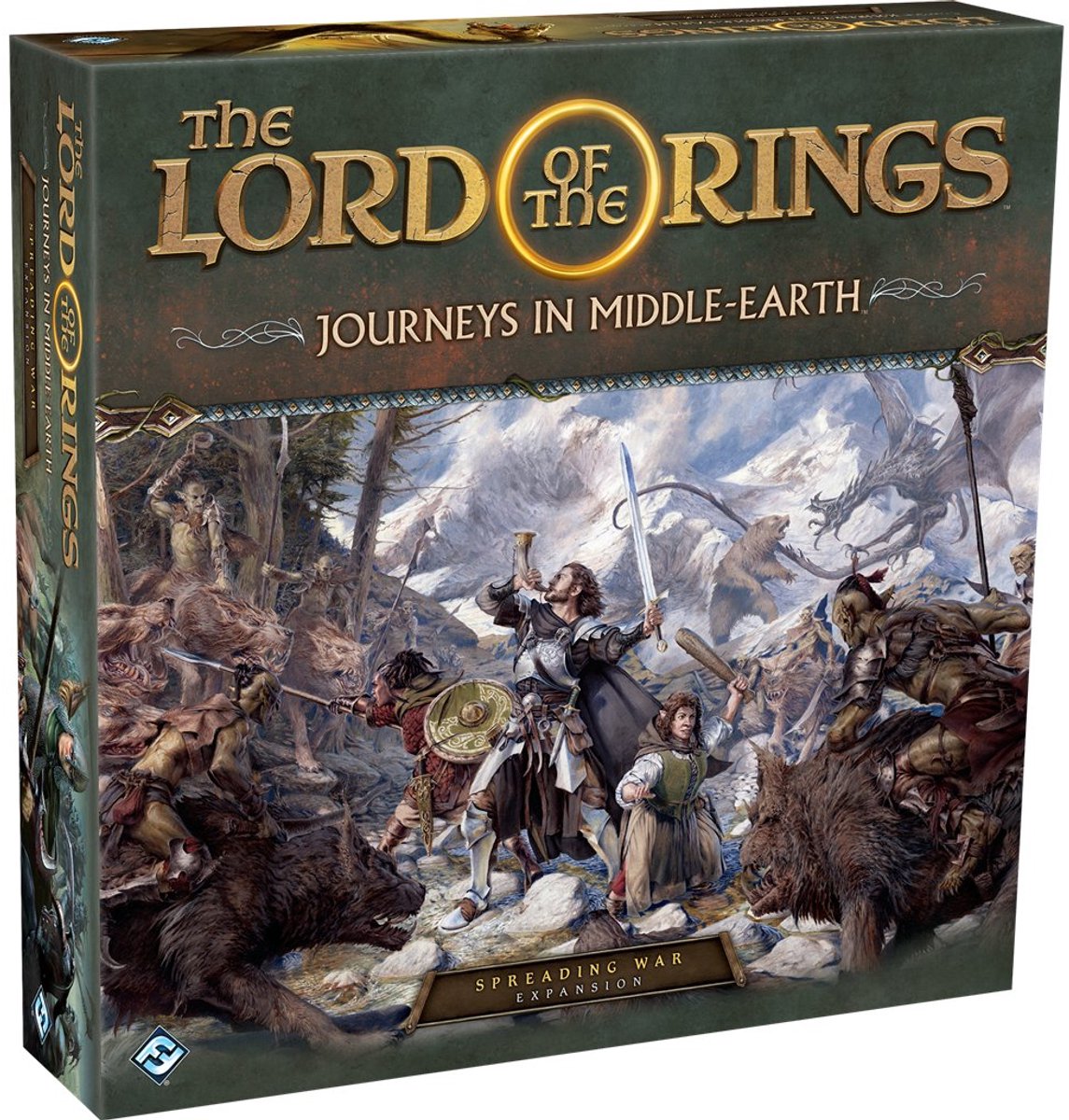 Fantasy flight games lord of the rings journeys in middle earth: spreading war uitbreiding (eng)