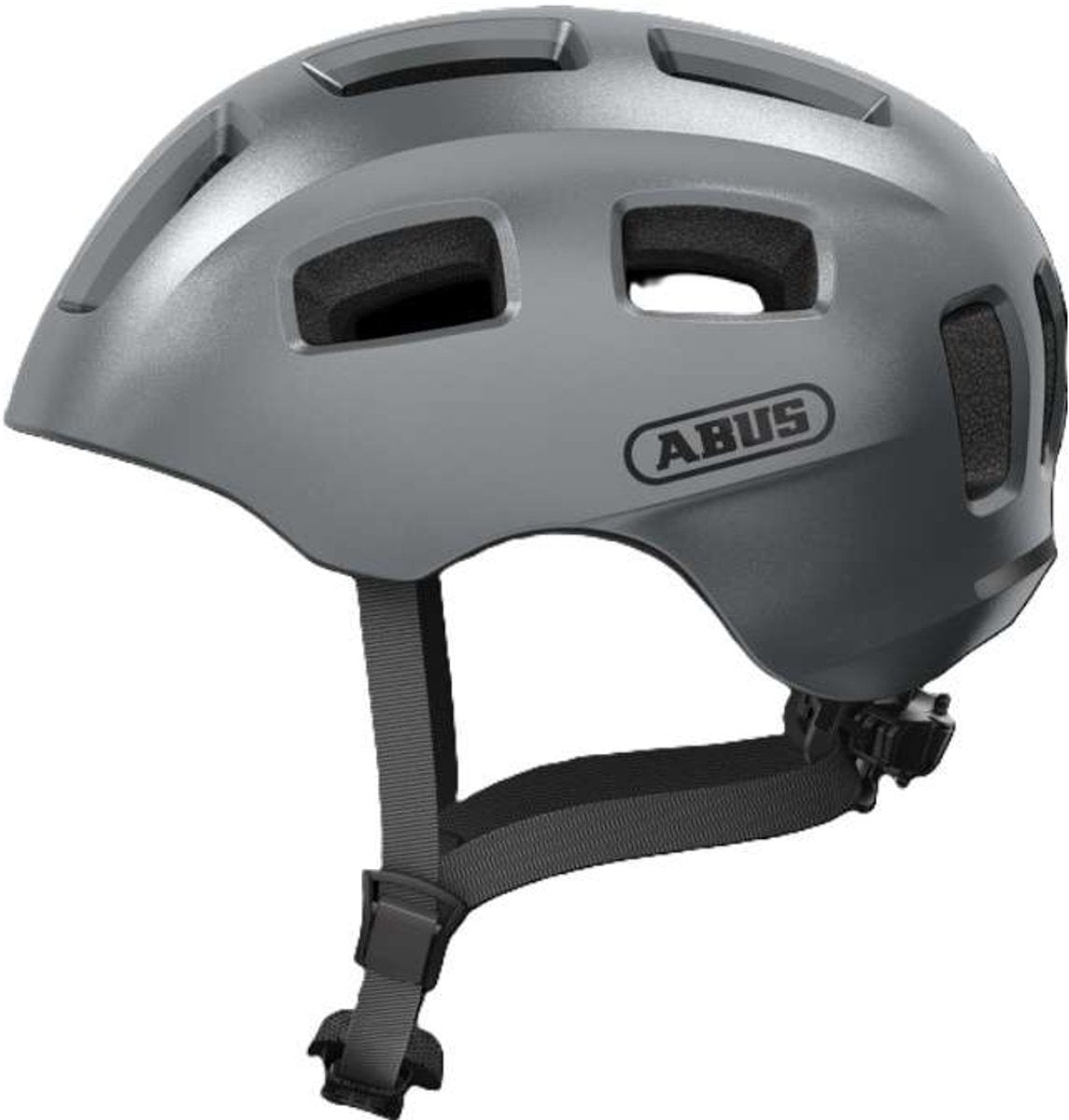 Abus helm youn-i 2.0 graphite silver s 48-54cm