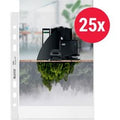 Leitz 25x recycle showtas a5 - insteekhoezen van 100 micron - 90% gerecycled pre-consumer plastic - transparant