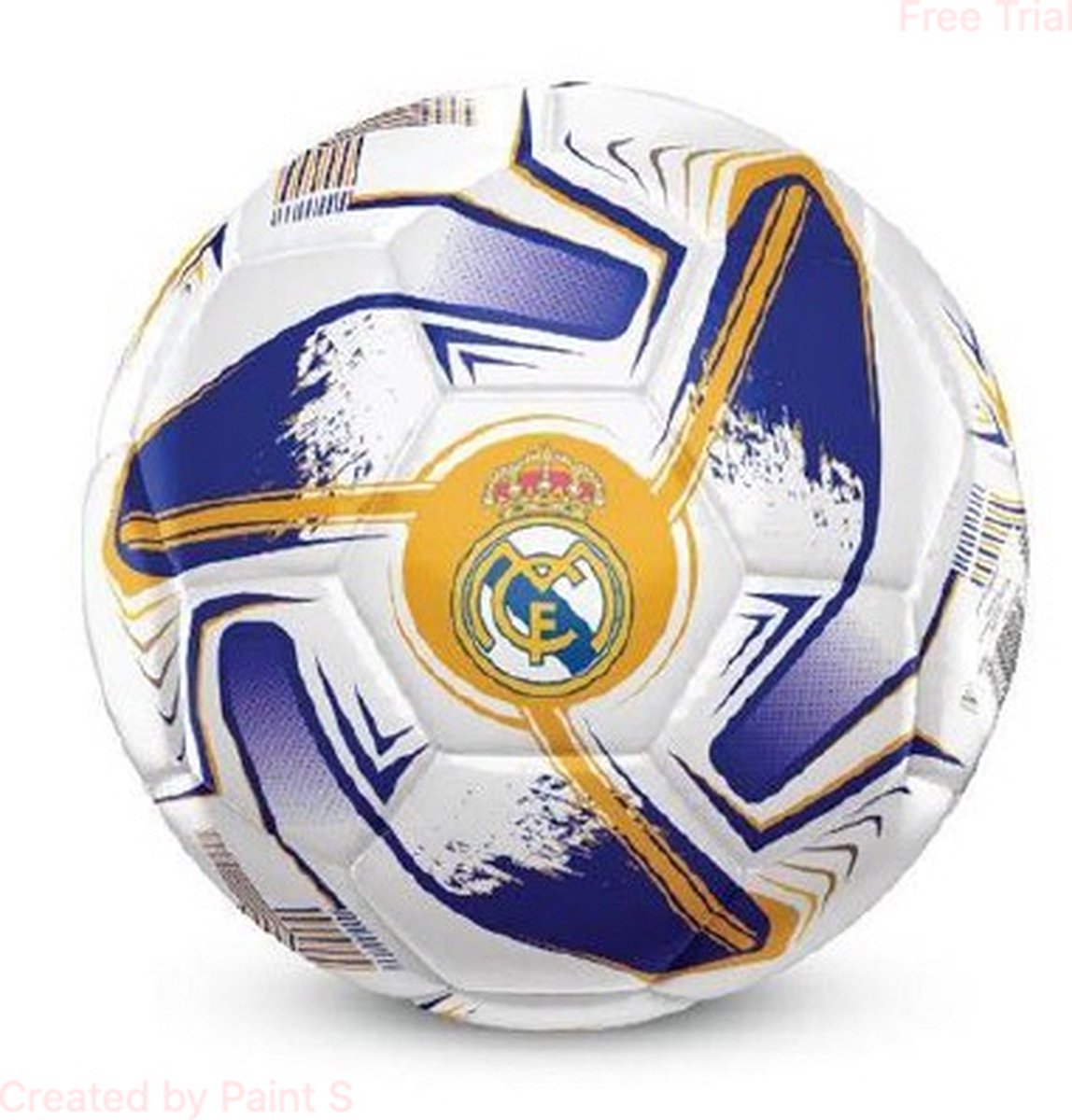 Real madrid cf real madrid - turbine - voetbal - maat 5