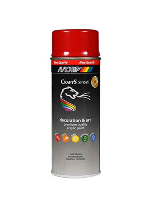 Motip 1051767 - crafts ral3002 hg spuitbus 400 ml | 1 stuks