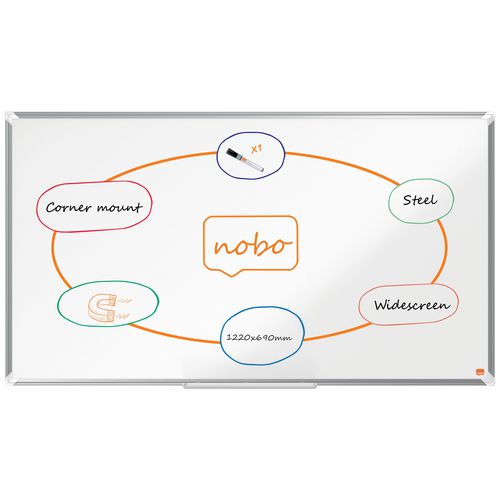 Whiteboard nobo premium plus wit