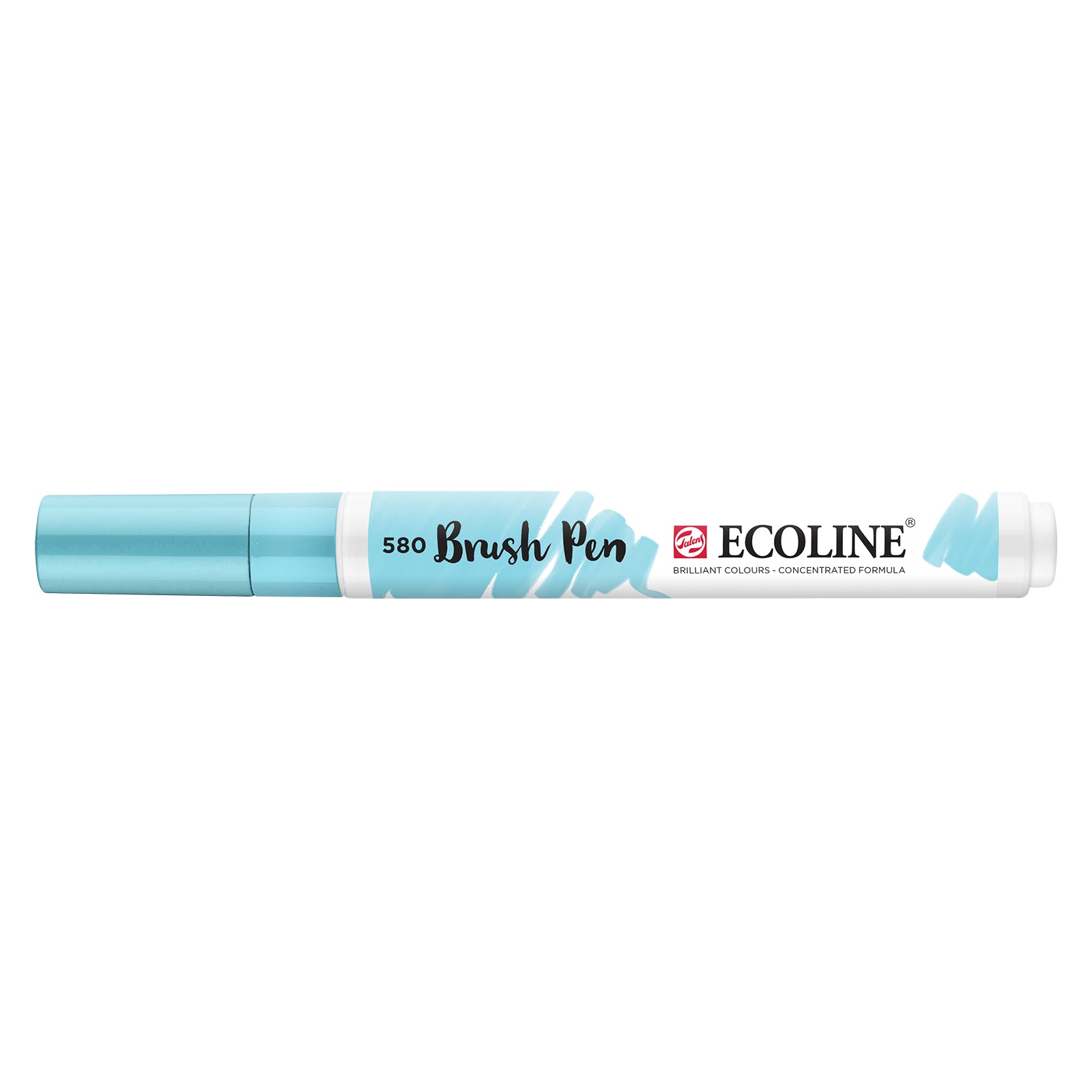 Royal talens ecoline - brushpen - pastel blauw - talens