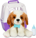 Little live pets my really real puppy knuffel in hok