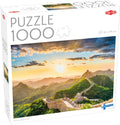 Tactic the great wall of china – puzzel – 1000 stukjes – iconisch wereldwonder – berglandschap bij zonsopgang – hoogwaardige scandinavische kwaliteit