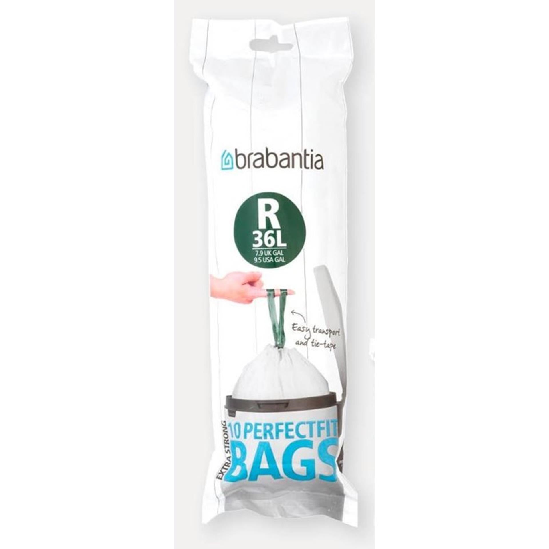 Brabantia afvalzak r 36ltr 10 zakken