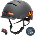 Livall bh51m neo black medium - (smart) fietshelm - sos functie - led richtingaanwijzers - smart verlichting m