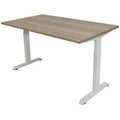Bureau euroseats natuuriljk eiken , wit 620 840x1200x800