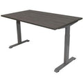 Bureau euroseats logan eiken, grijs 620 840x1200x800