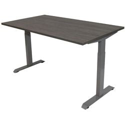 Bureau euroseats logan eiken, grijs