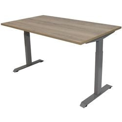 Bureau euroseats natuurlijk eiken, grijs