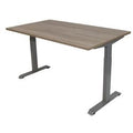 Bureau euroseats robson eiken, grijs 620 840x1400x800