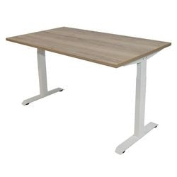Bureau euroseats natuurlijk eiken, wit