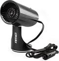 Amio autokachel raamontdooier - voorruitverwarming - verwarming ventilator - 12 volt 150w - zwart