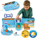 Moose Toys Bluey 3-in-1 Flugzeug mit 2 Figuren