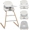 Lionelo dalia 2-in-1 kinderstoel – meegroeistoel 6 mnd tot 60 kg – lichtgewicht 3,5 kg – stabiel frame – 5-puntsgordel – afneembare dienblad (vaatwasserbestendig) – 2 voetsteunen – ergonomische zit – draaggreep – eenvoudig schoon te maken