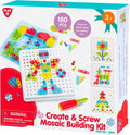 Playgo constructieset mozaïek - 180dlg.