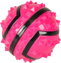 Flamingo spiky ball - hondenspeelgoed - 9.5 cm - roze