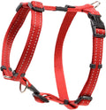 Rogz Hunde-Fanbelgurt-Geschirr rot