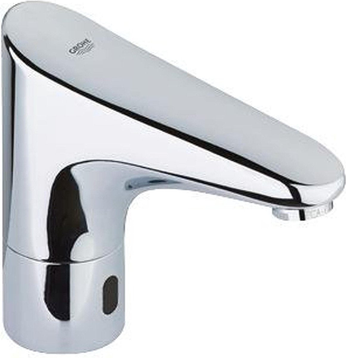 Grohe europlus e waterbesparende wastafelkraan infrarood zonder menging met batterijvoeding 6v chroom
