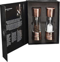 Cole mason - derwent copper salt and pepper mill gift set 19 cm