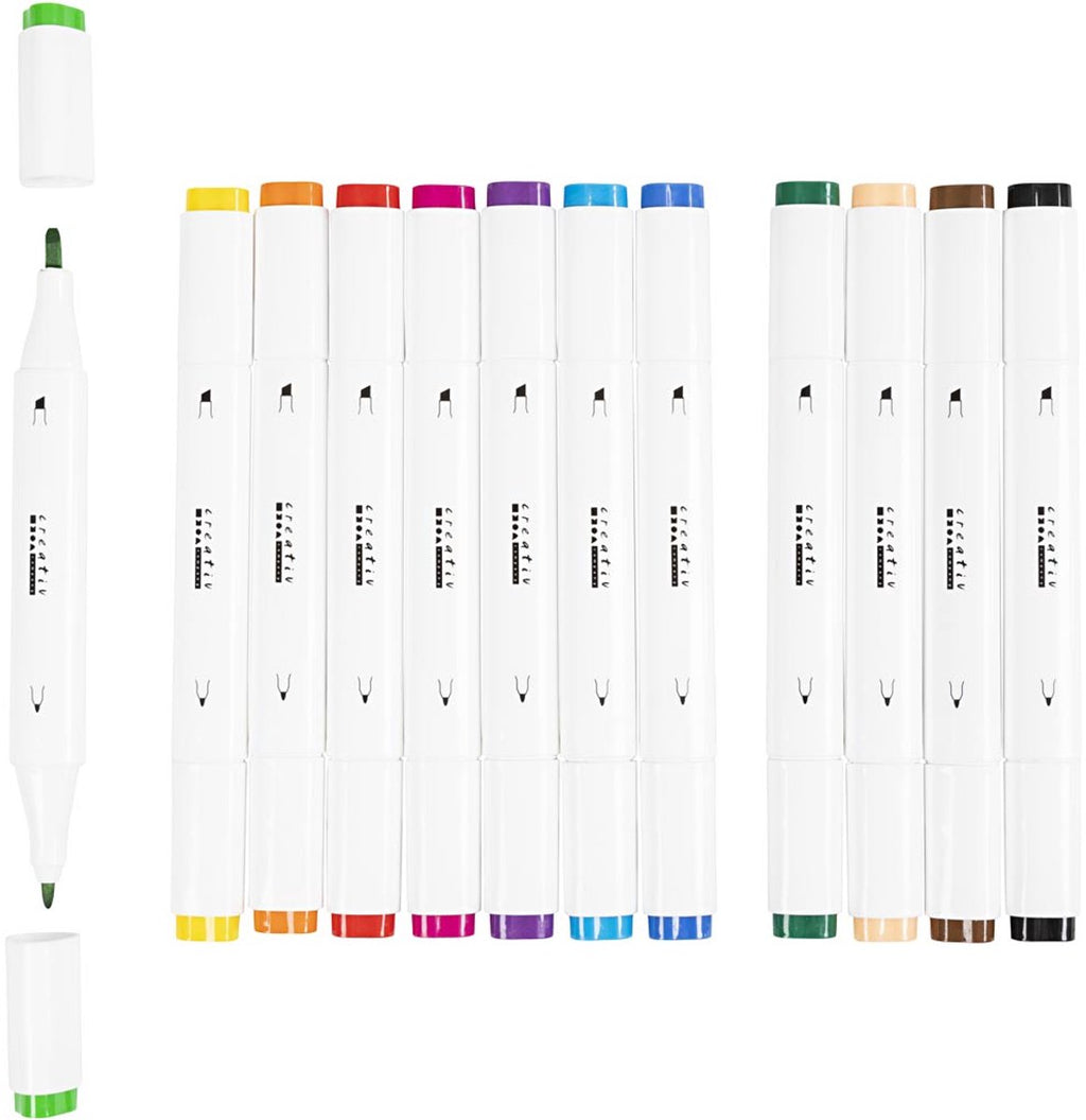 Creativ company https: www.cchobby.nl tekenstift-lijndikte-1-8-mm-standaardkleuren-12-stuk-1-doos