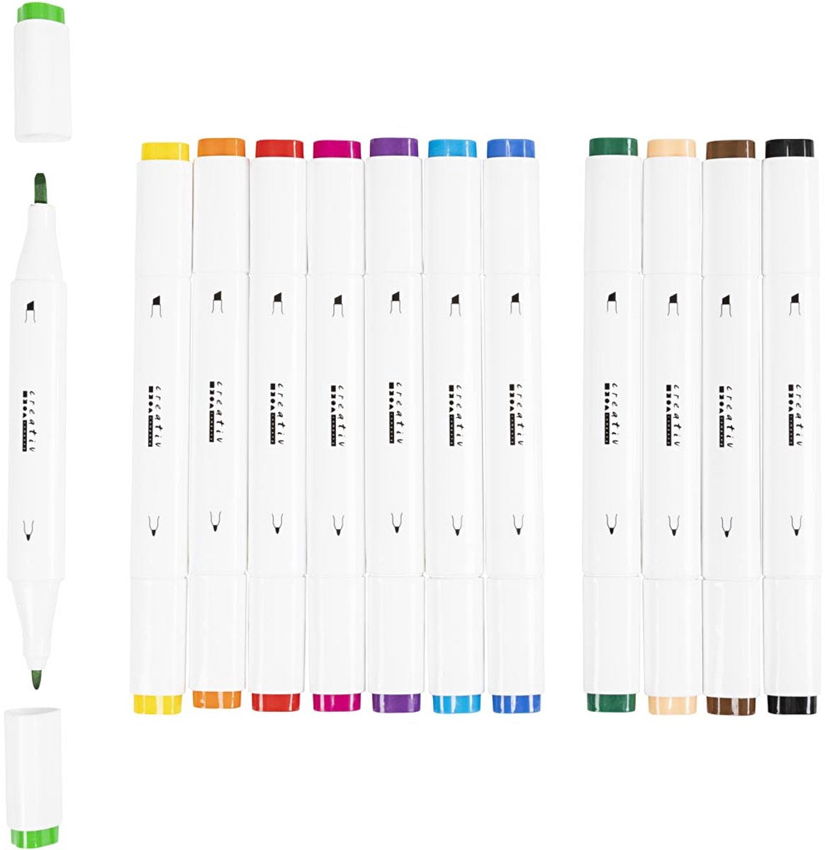 Creativ company https: www.cchobby.nl tekenstift-lijndikte-1-8-mm-standaardkleuren-12-stuk-1-doos