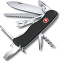 Victorinox outrider black zwitsers zakmes - 14 functies - zwart