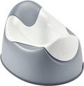 Béaba ergonomisch potje - plaspotje voor de zindelijkheidstraining vanaf 8 maanden - uitneembare binnenpot om snel te legen - antisliprand voor een stabiele stand - 3 grepen en draaghandvat - 28,5 x 21 x 33 cm - grijs