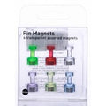 Whiteboardmagneten bi-office assorted 6 stuks
