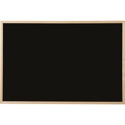 Krijtbord bi office pine 900x600mm zwart