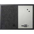 Notitiebord bi office 900 x 600 zwart