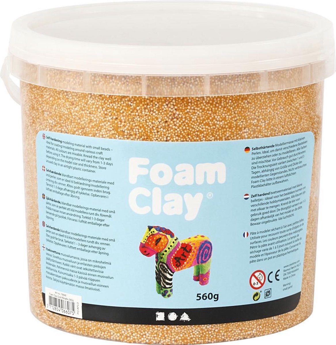 Foam clay https: www.cchobby.nl foam-clayr-metallic-goud-560-gr-1-emmer