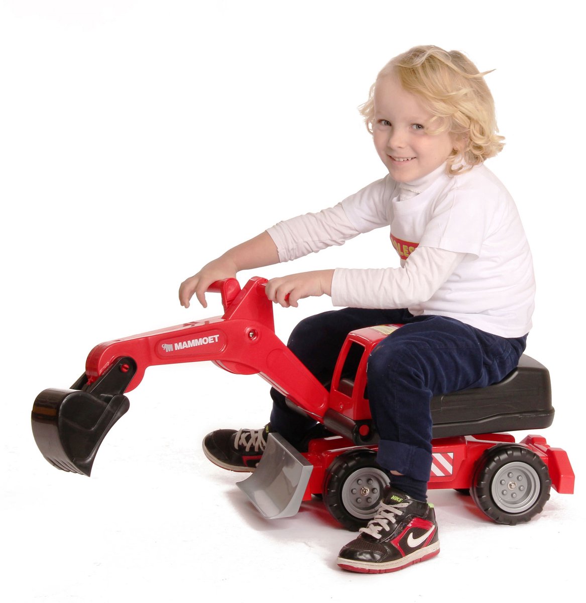 Mammoet Toys Cavallino Mammut-Bagger zum Draufsitzen