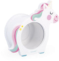 Janod - unicorn - houten spaarpot met transparante voorkant