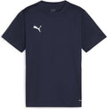Puma teamgoal jersey jr jongens sportshirt - navy- white-persian blue