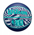 Wilson nba drv plus dazzle camo indigo basketbal maat 7