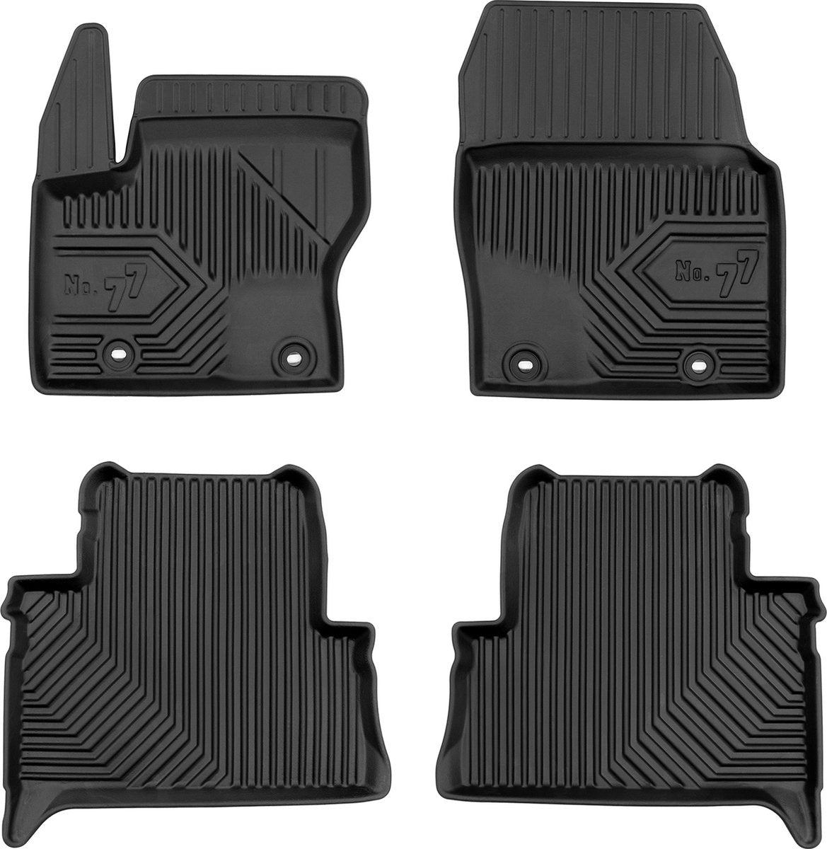 Frogum 3d automatten geschikt voor ford c-max ii met bouwjaar 2010-2019 (afstand tussen bevestigingen 25,5cm)