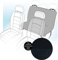Flamingo luxe hondendeken voor auto - autodeken - hondenmand auto - mac – grijs – 130 x 109 cm – waterafstotende achterbankbeschermer voor honden
