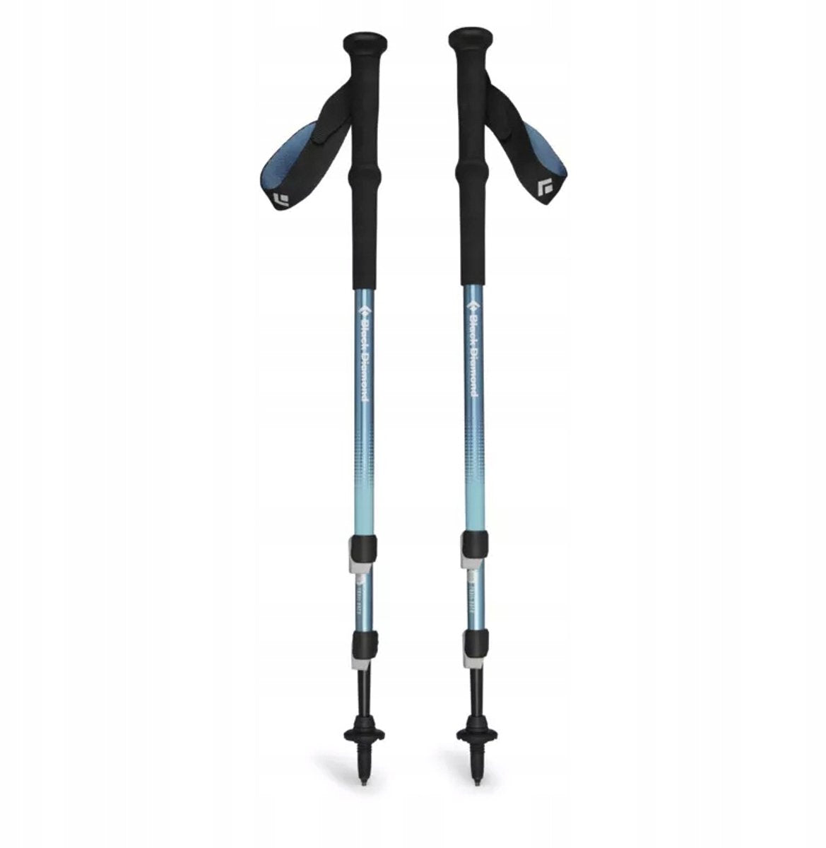 Black diamond merkloze trekkingstokken - verstelbaar aluminium met flicklock