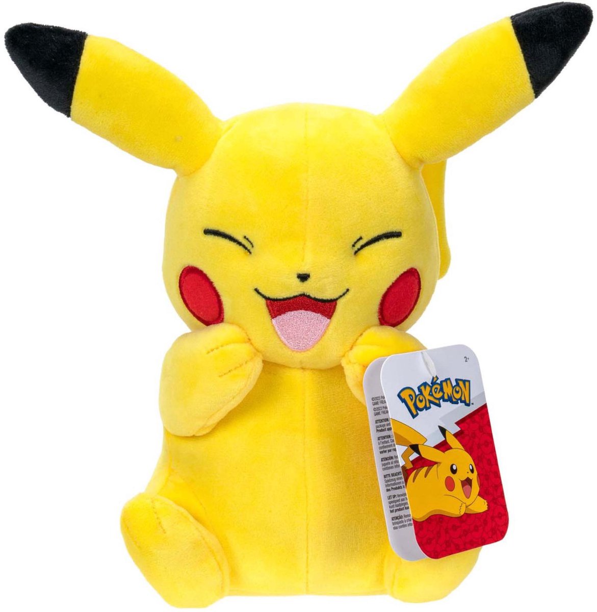 Jazwares Pokémon Plüschtier Pikachu, 20 cm
