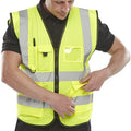 Hesje opvallend hi-vis geel m