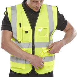 Hesje b seen hi-vis executive geel xxl