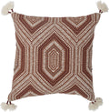 Creative collection feluka cushion, brown, cotton