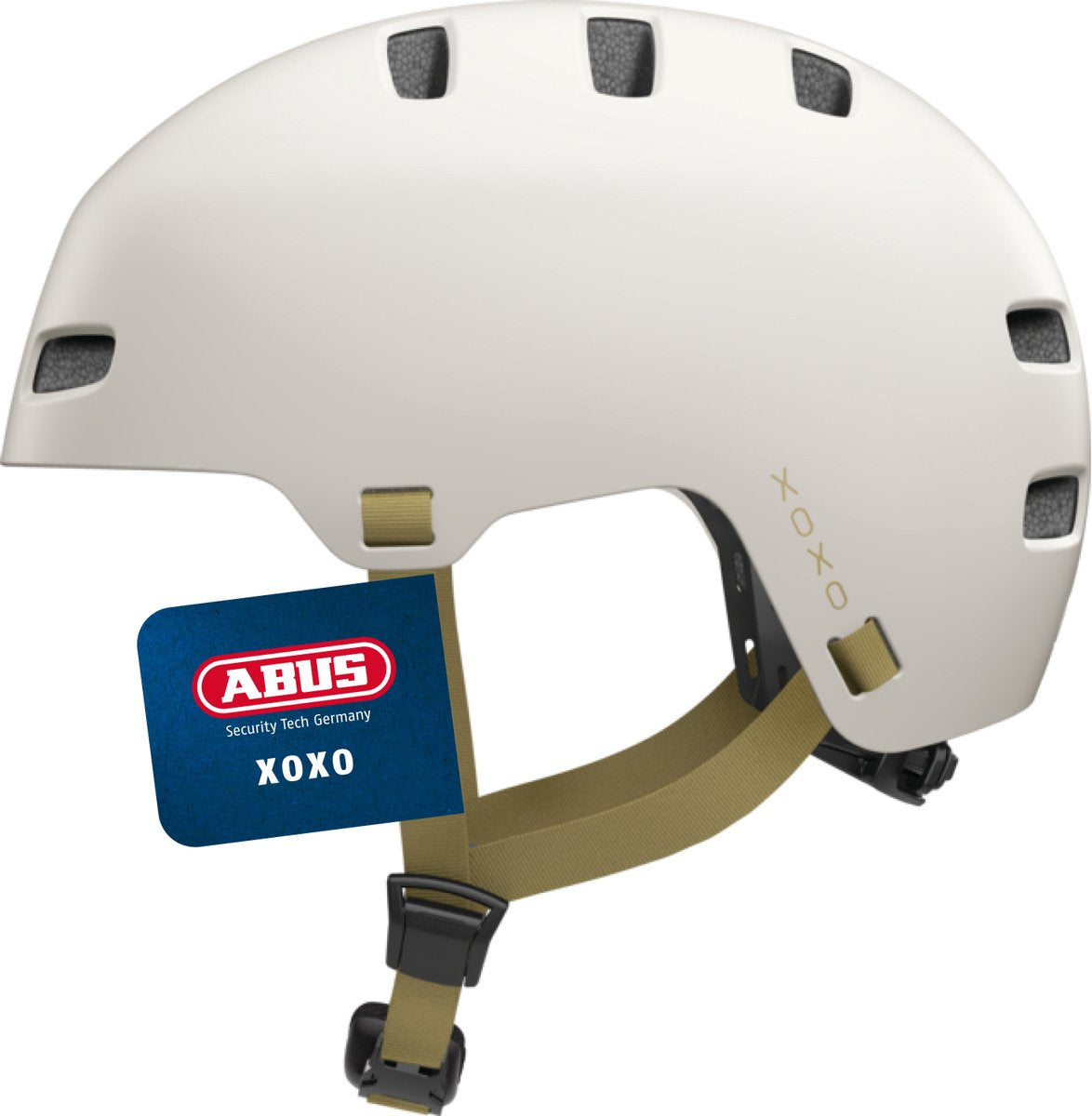 Abus Helm xoxo eco Birke Taupe M 54-58 cm