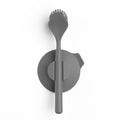 Brabantia afwasborstel met houder grijs
