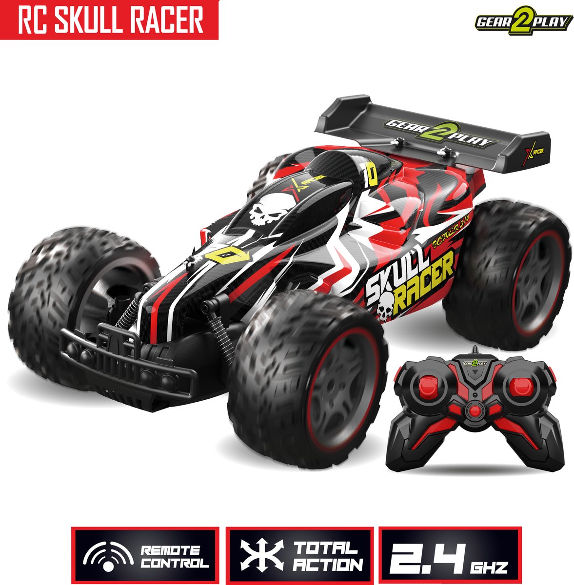 Spectron RC Skull Racer ferngesteuertes Auto 1:10