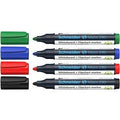 Schneider schrijfwaren schneider whiteboard stiften - maxx 290 - ronde punt - 3+1 gratis - voor whiteboard en flipover - s-129084