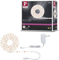 Paulmann simpled led strip 5 meter warm wit 3000k - plug play set - 11w - 300 lm m - 60 leds m - voor binnen - gecoat